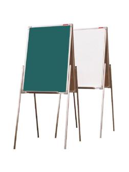 Флипчарт мольберт двусторонний комбинир.BoardSYS, h 1,0м, алюм.цветная рама