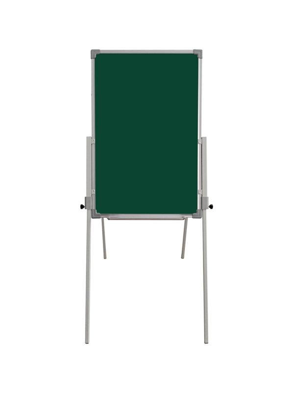 Флипчарт мольберт двусторонний комбинир.BoardSYS, h 1,0м, алюм.цветная рама