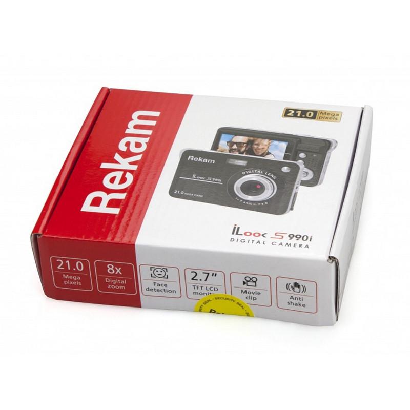 Фотоаппарат Rekam iLook S990i black metallic