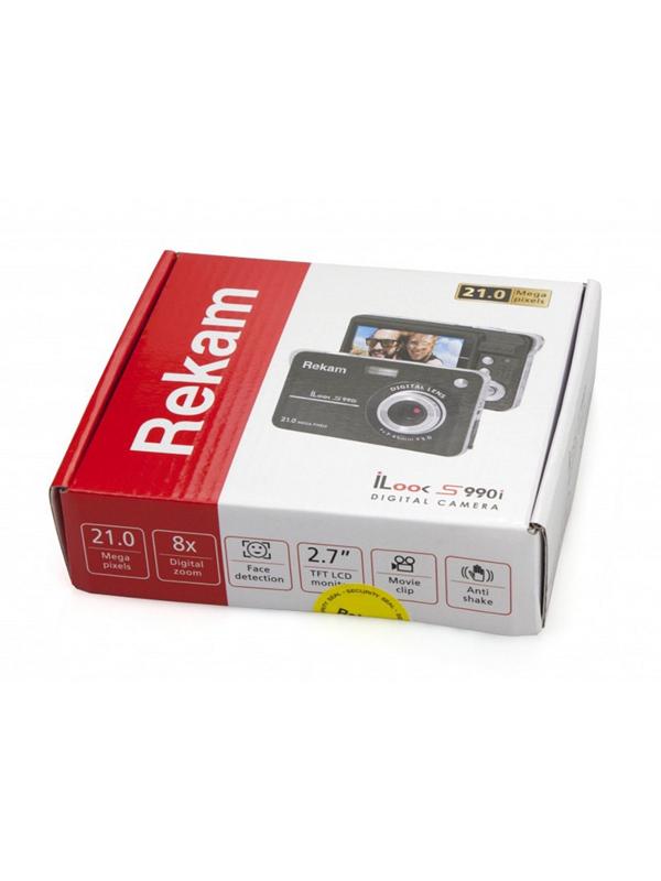 Фотоаппарат Rekam iLook S990i black metallic