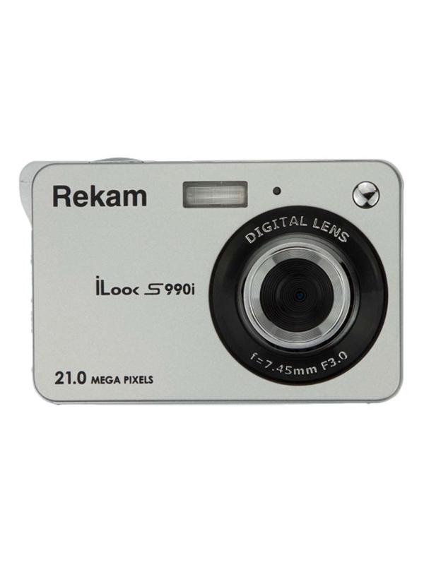 Фотоаппарат Rekam iLook S990i silver metallic
