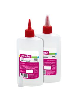 Клей канцелярский синтетический Attache 100 мл