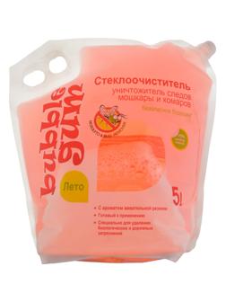 Жидкость стеклоомывающая Лето Bubble Gum, 5л, Дой-пак