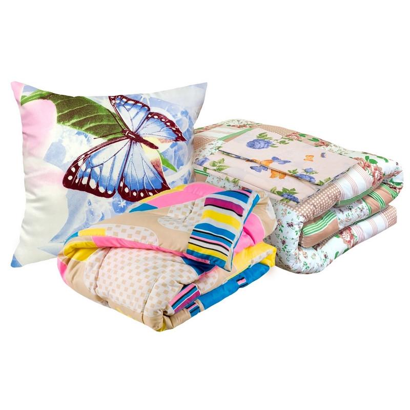 Набор спальный (матрас, одеяло, подушка 50х70, КПБ с наволочкой 1 шт)