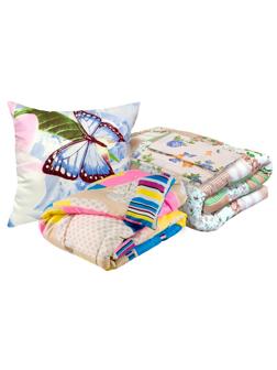 Набор спальный (матрас, одеяло, подушка 50х70, КПБ с наволочкой 1 шт)