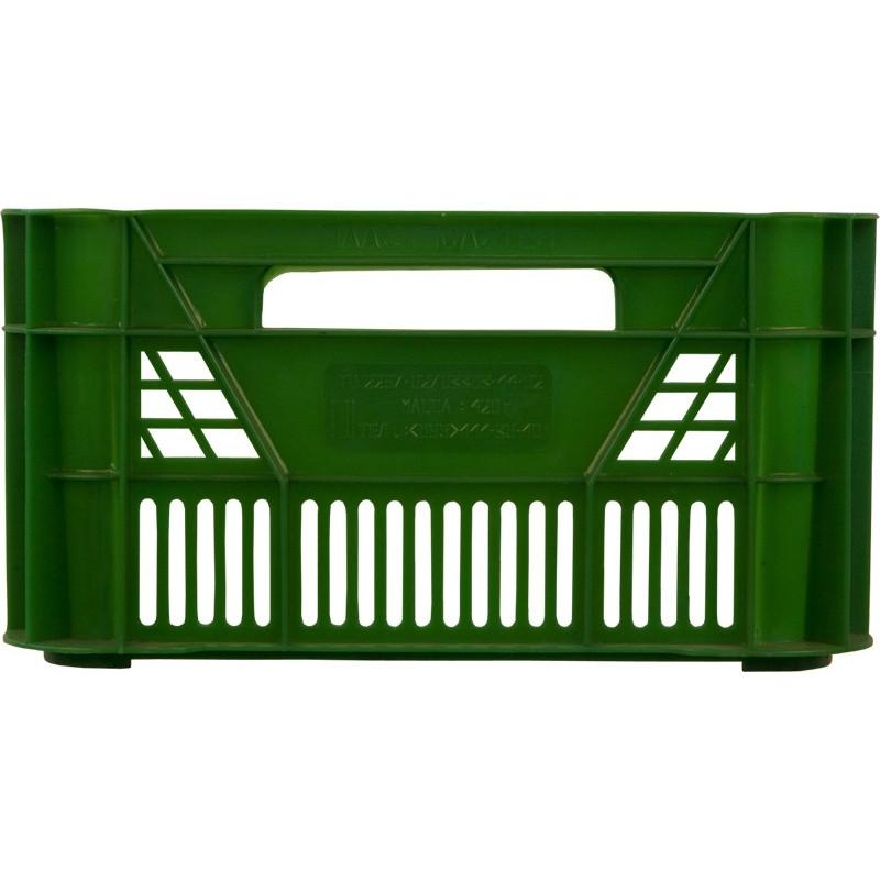 Ящик для фруктов 400х300х155_зеленый арт. 110