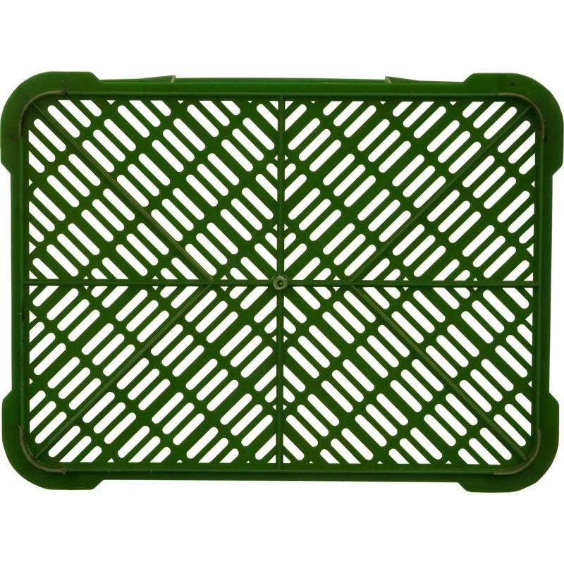 Ящик для фруктов 400х300х155_зеленый арт. 110