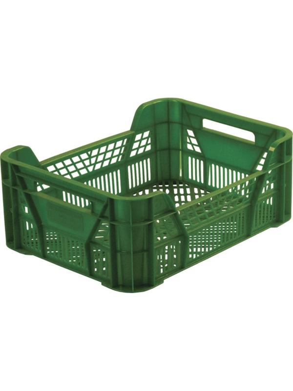 Ящик для фруктов 400х300х155_зеленый арт. 110