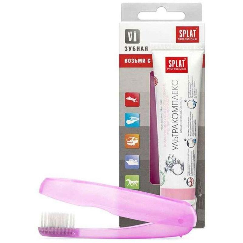 Набор зубной Splat   зубная паста Отбеливание плюс 40 мл.+зубная щетка