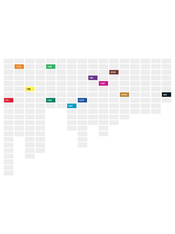 Набор маркеров TOUCH TWIN 12цв. основные цвета 1101213