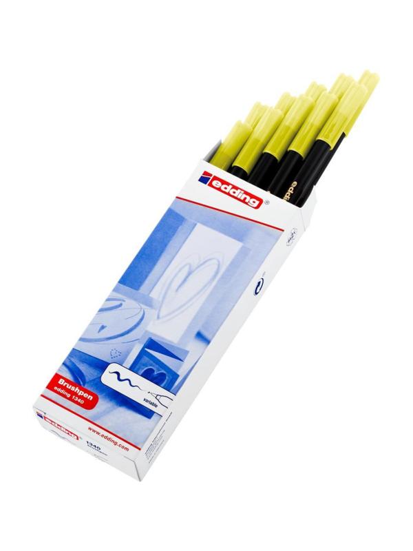 Ручка -кисть для бумаги Edding 1340/83, медовая дыня