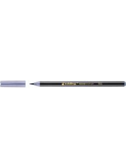 Ручка -кисть для бумаги Edding 1340/26, серебристый серый