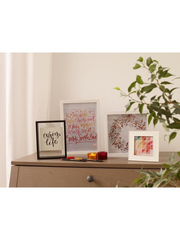 Ручка -кисть для бумаги Edding 1340/26, серебристый серый