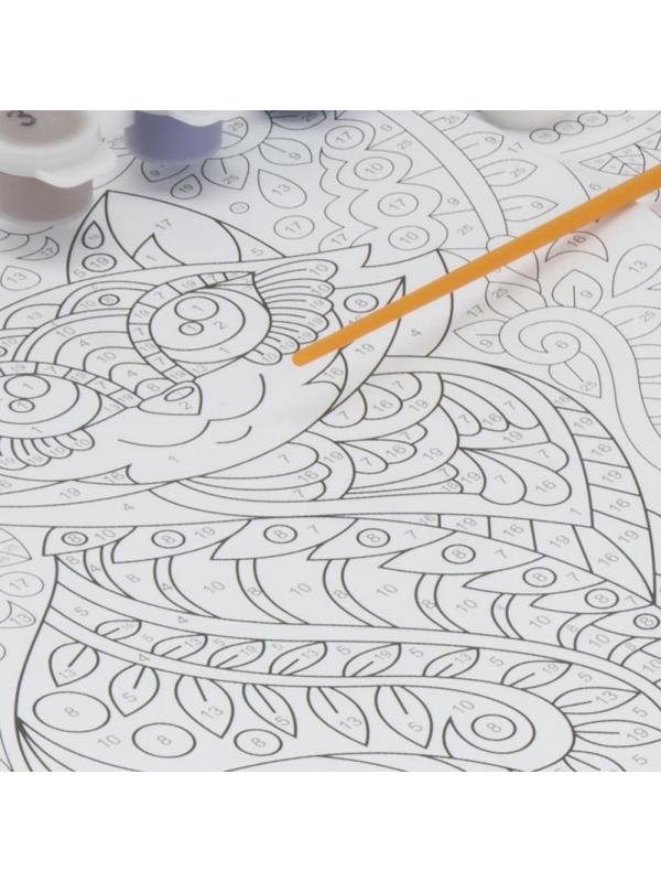 Картина по номерам Котик, Ркн-012