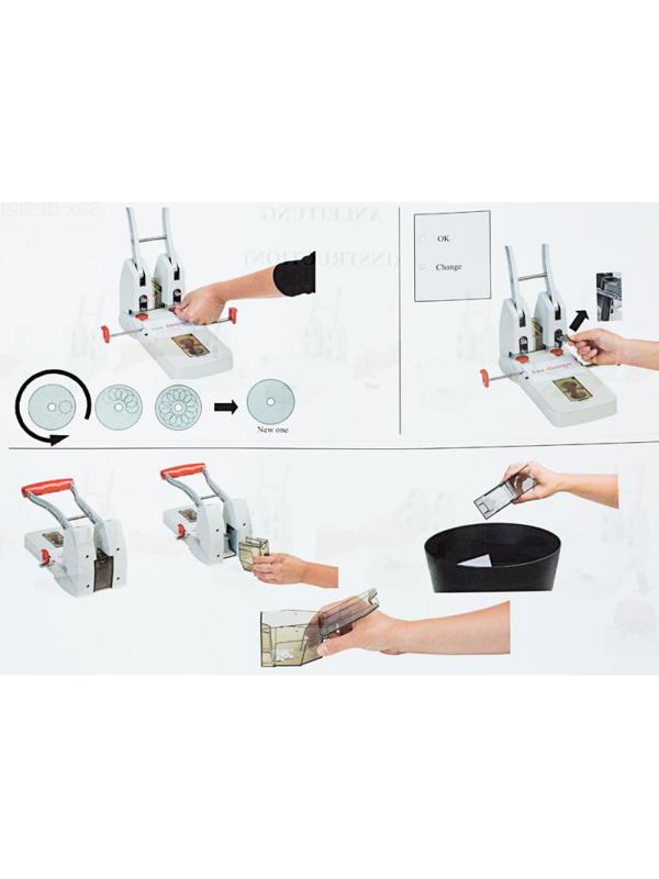 Дырокол мощный SAX DESIGN 908, 150 листов