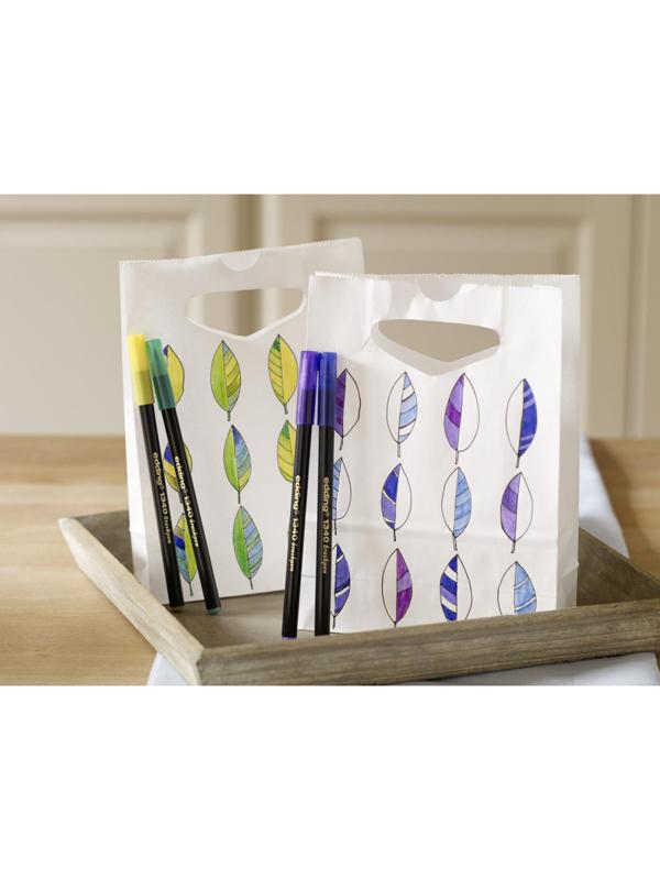 Ручка -кисть для бумаги Edding 1340/1, черный