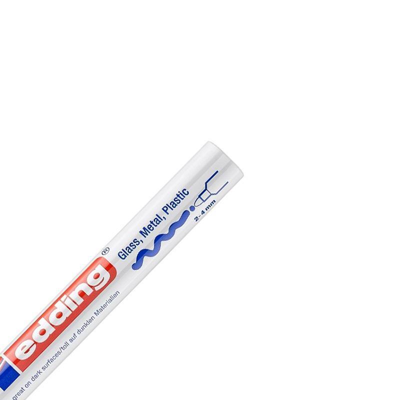 Маркер лаковый глянцевый edding 750/3 CR синий