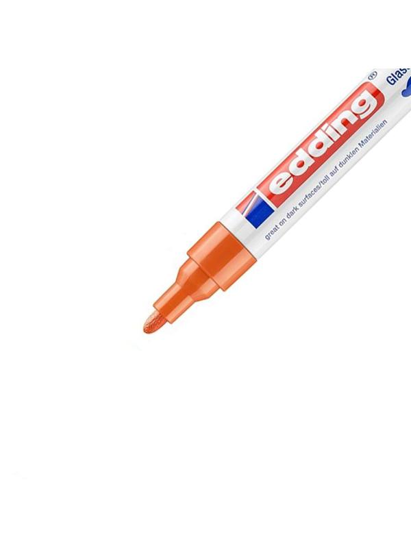 Маркер лаковый глянцевый edding 750/6 CR оранжевый