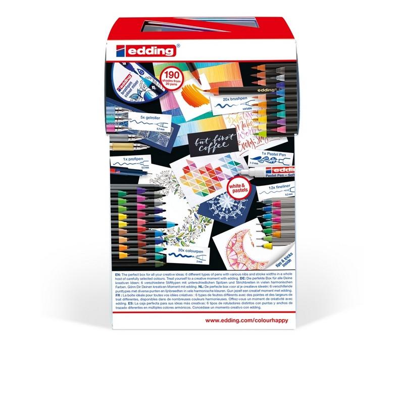 Набор маркеров д/твор-ва edding Colour Happy Big, 70 пред.карт.коробка