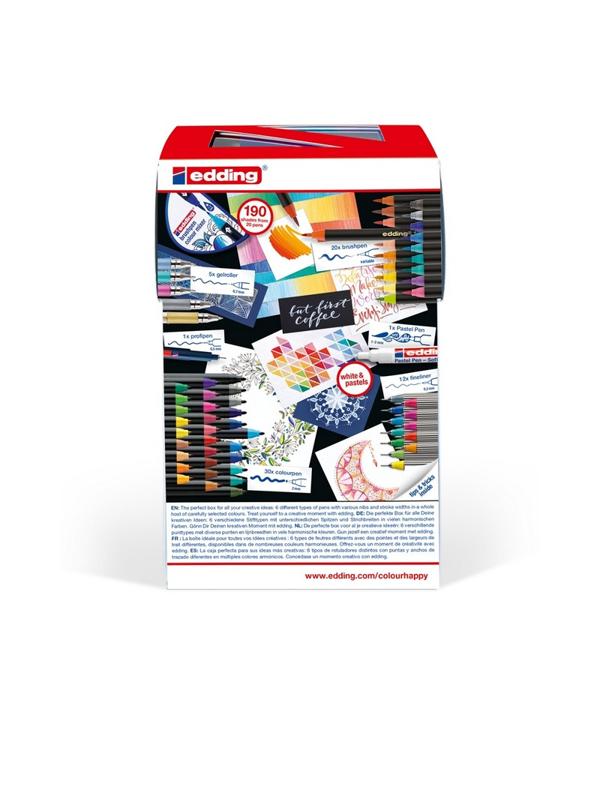 Набор маркеров д/твор-ва edding Colour Happy Big, 70 пред.карт.коробка