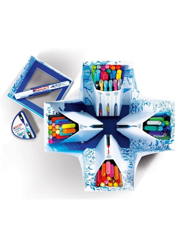 Набор маркеров д/твор-ва edding Colour Happy Big, 70 пред.карт.коробка