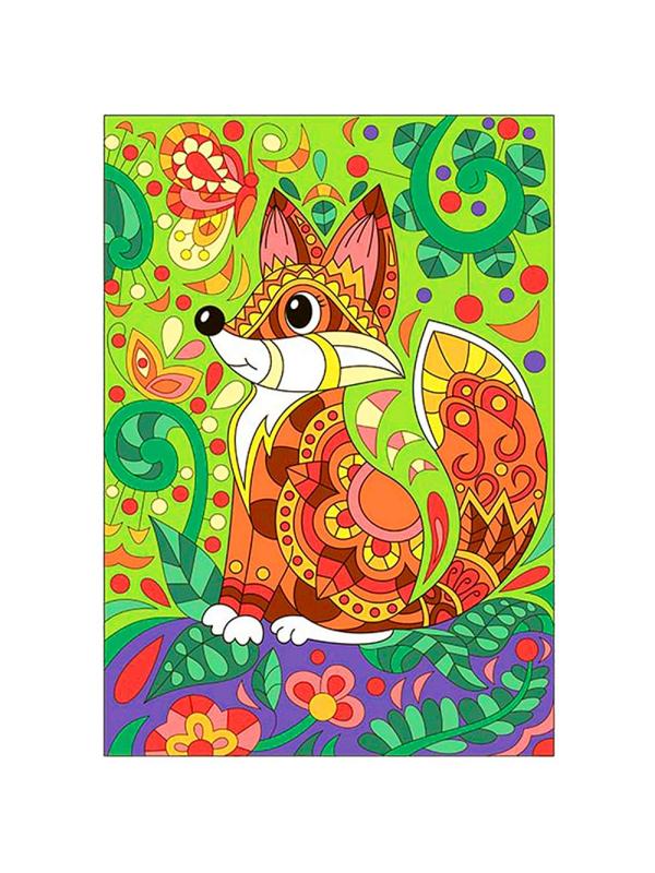 Картина по номерам Лисичка, Ркн-013