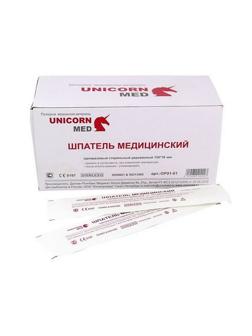 Шпатель терапевтический деревянный стерил. 150х18х1,6 мм OP01-61 100шт/уп