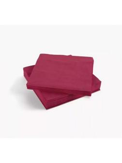 Салфетка гигиен, 40x50, спандбонд пл.30 бордо 100 шт/уп