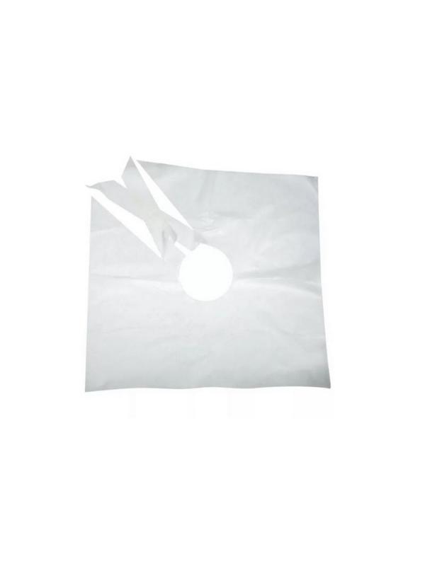 Накидка-Пелерина на завязках спандбонд 70х70 см 25 шт/уп