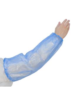 Нарукавники ПНД синие 40 х 20 см 100 шт/уп