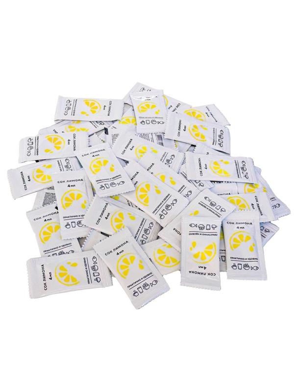 Приправа Лимонный сок порционный Фабрикант, 100пакx4мл