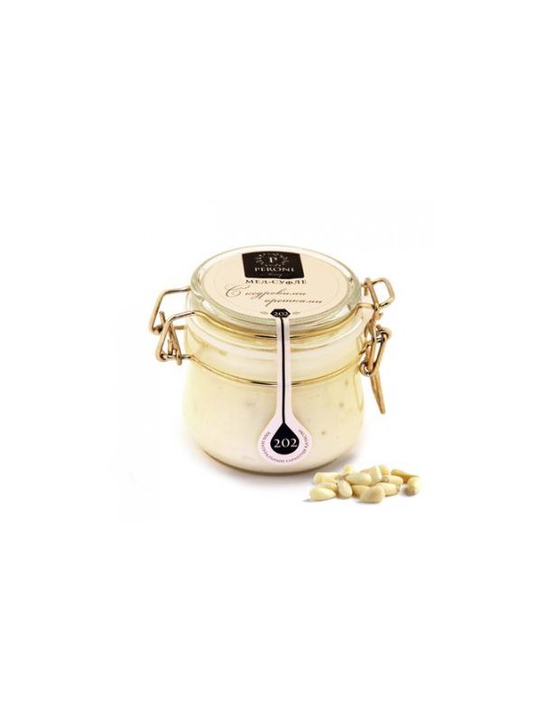 Мед-суфле Peroni-honey 220г №202 коктейль Кедровый орешек