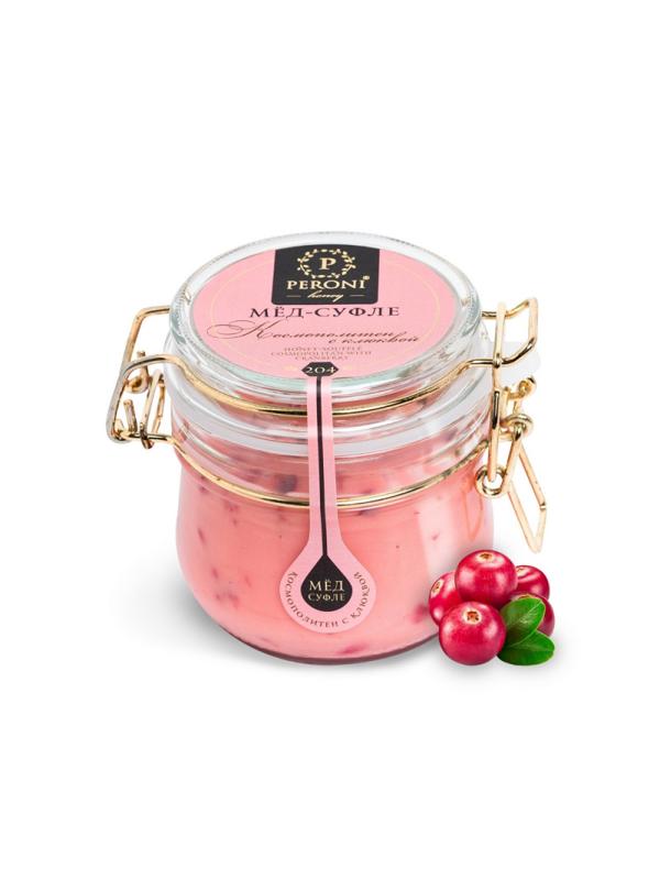 Мед-суфле Peroni-honey 250г №204 коктейль Космополитен с клюквой