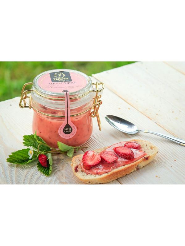 Мед-суфле Peroni-honey 250г №204 коктейль Космополитен с клюквой