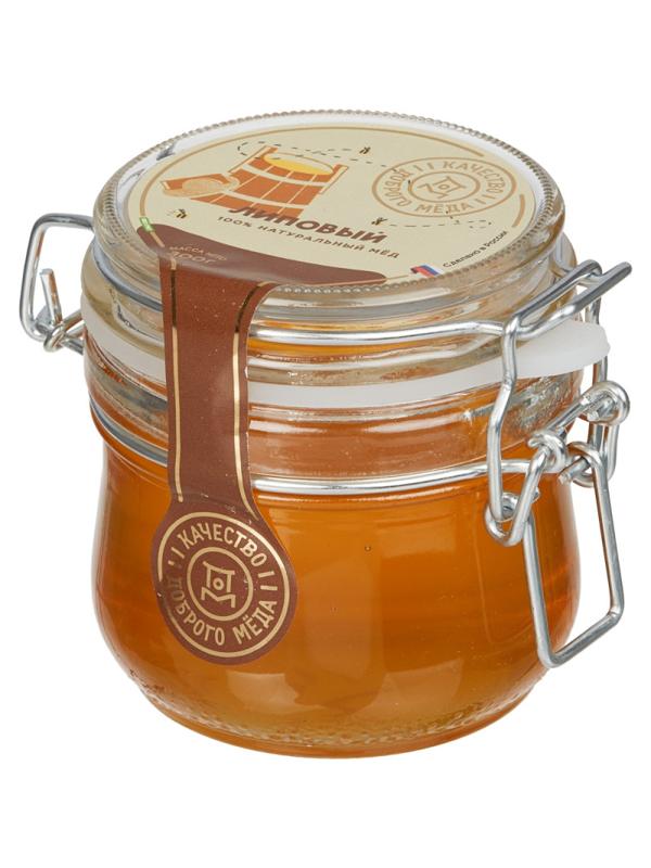 Мед липовый 300 гр 030001-02