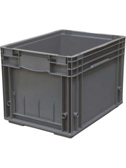 Контейнер 396х297х280_серый арт.4280-1