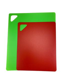 Набор разделочных досок 2шт Комус (21,5x27см- 27x32,5см)