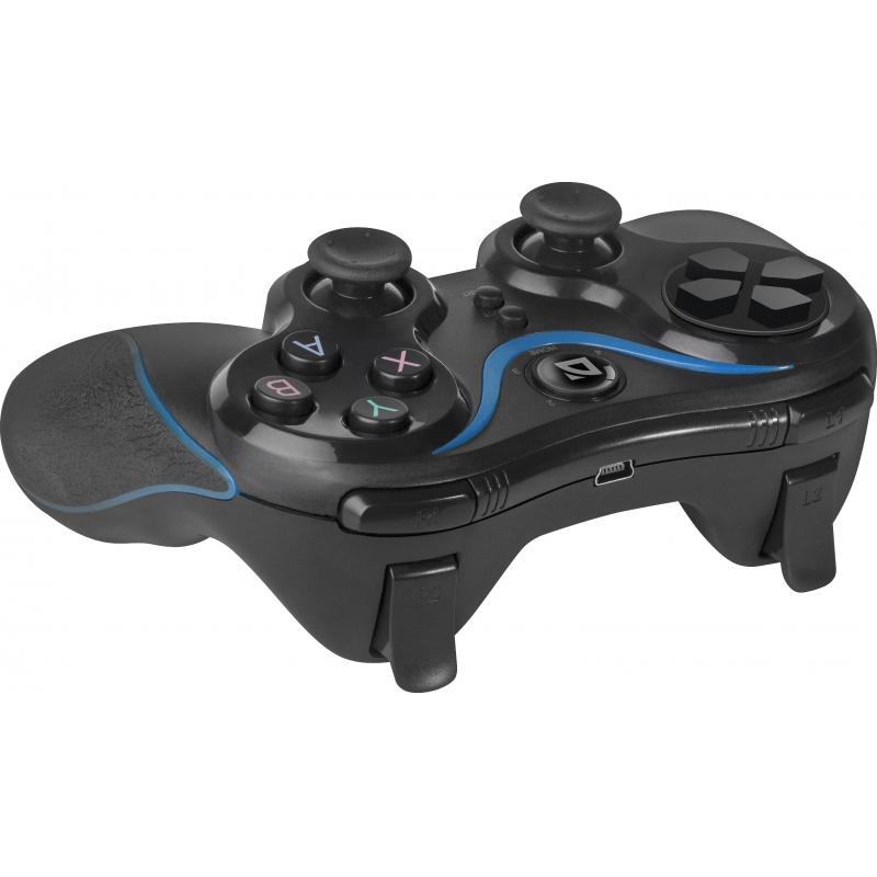 Геймпад беспроводной (PC, Android, PS3) Defender Blast, черный