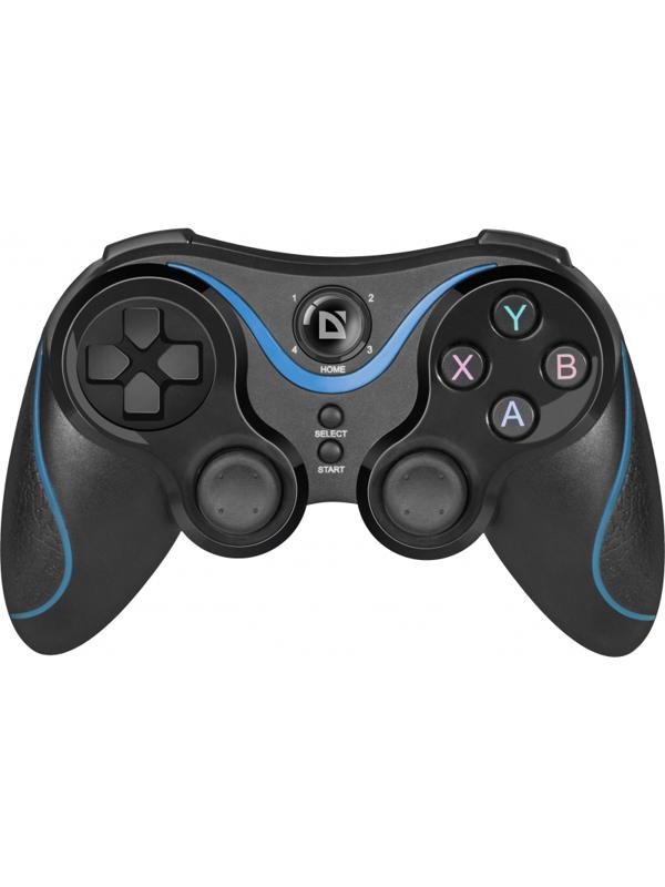 Геймпад беспроводной (PC, Android, PS3) Defender Blast, черный