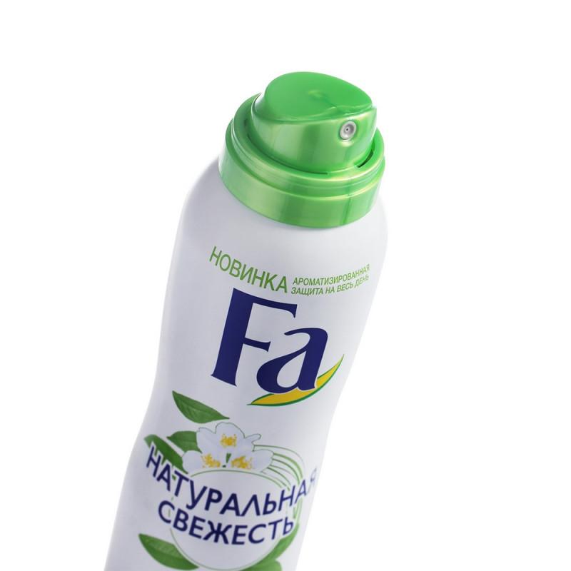 Дезодорант -аэрозоль FA Натуральная Свежесть 150мл Белый Чай