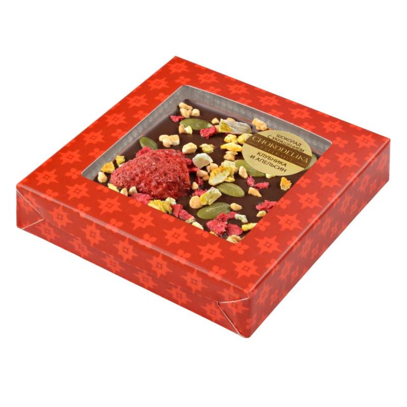 Набор подарочный Облепиха плюс клубника, 70 гр, в коробке