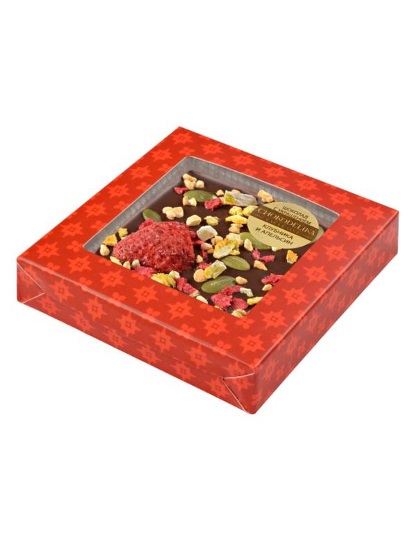 Набор подарочный Облепиха плюс клубника, 70 гр, в коробке