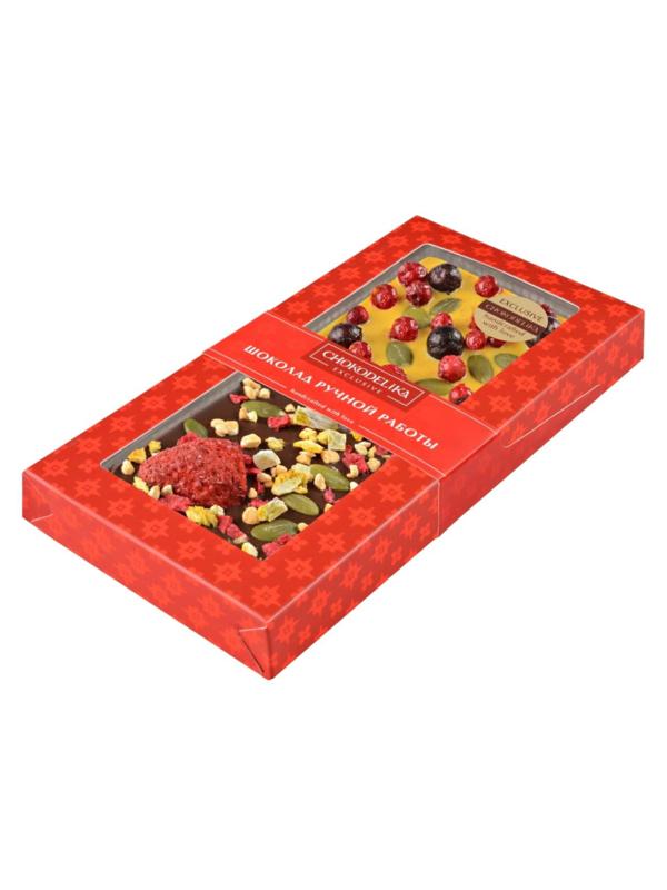 Набор подарочный Облепиха плюс клубника, 70 гр, в коробке