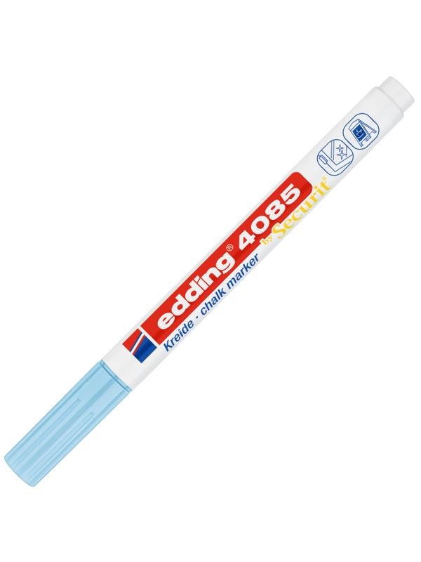 Маркер меловой edding 4085/139. 1-2 мм. Пастельный голубой