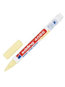 Маркер меловой edding 4085/135. 1-2 мм. Пастельный желтый