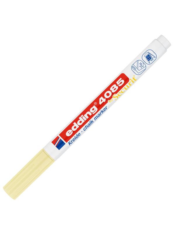 Маркер меловой edding 4085/135. 1-2 мм. Пастельный желтый