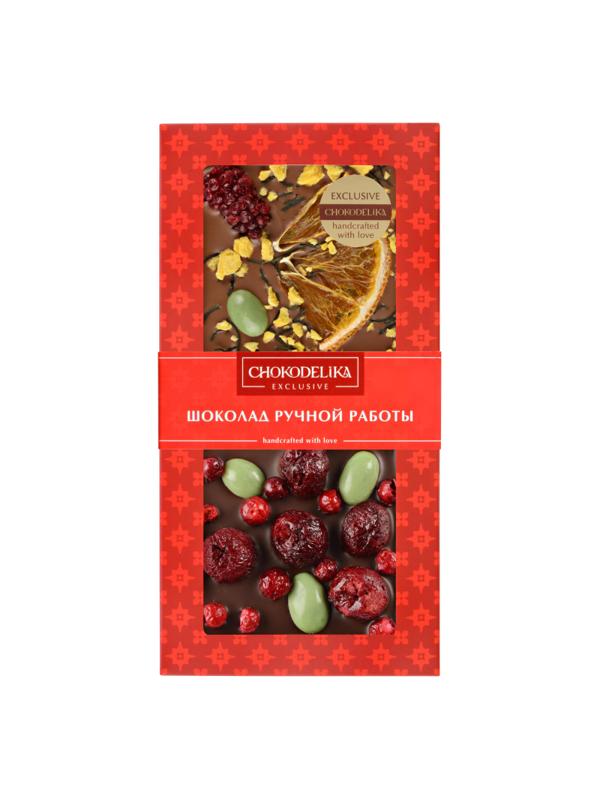 Набор подарочный Апельсин плюс вишня, 70 гр, в коробке