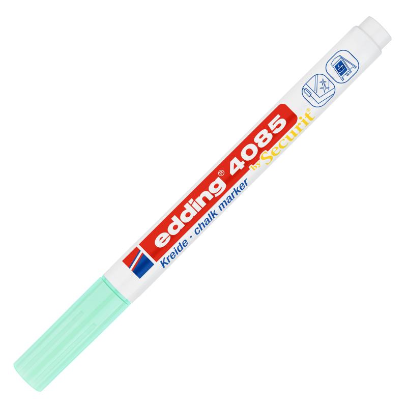 Маркер меловой edding 4085/137. 1-2 мм. Пастельный зеленый
