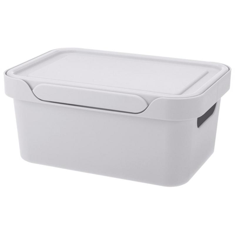Контейнер для хранения 270х190х120 ММ, 4,6 Л светло