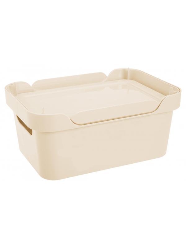 Контейнер для хранения 270х190х120 ММ, 4,6Л светло